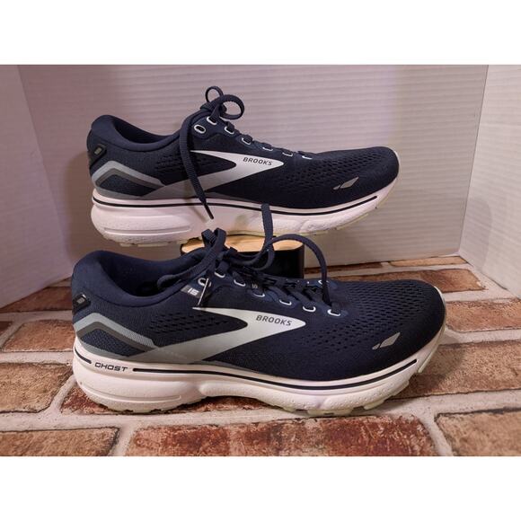 Brooks Ghost 15 Womens 9.5 Blue Athletic Running Shoes Sneakers 1203801B450 GUC - Picture 7 of 10